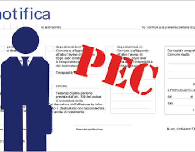 Ancora in tema di notificazione a mezzo pec
